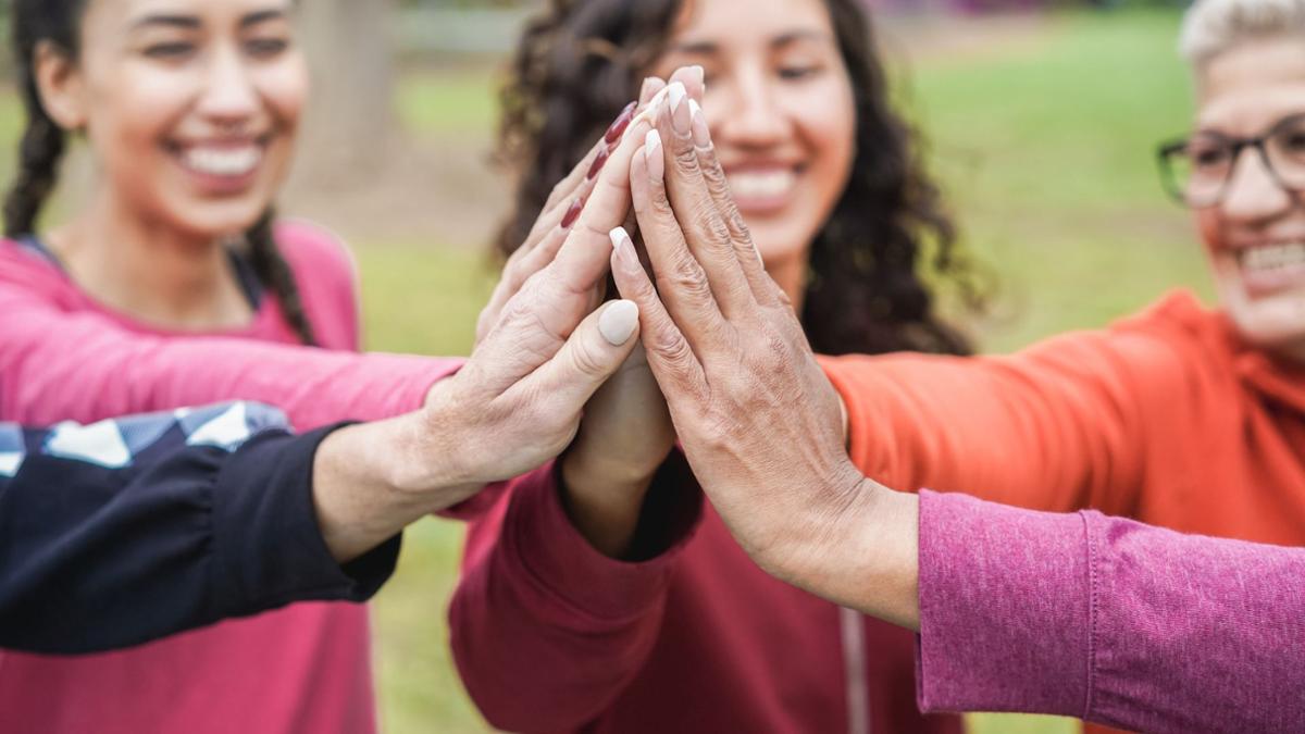 women supporting women 