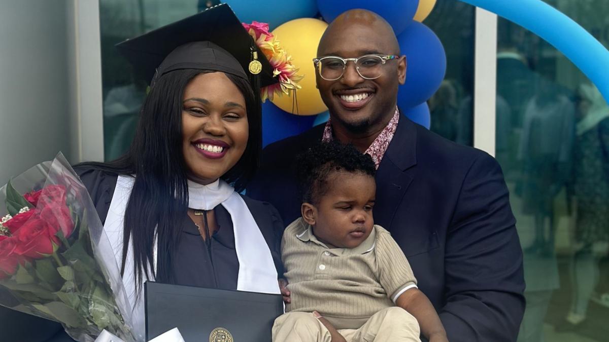 Brianna Brent and her family