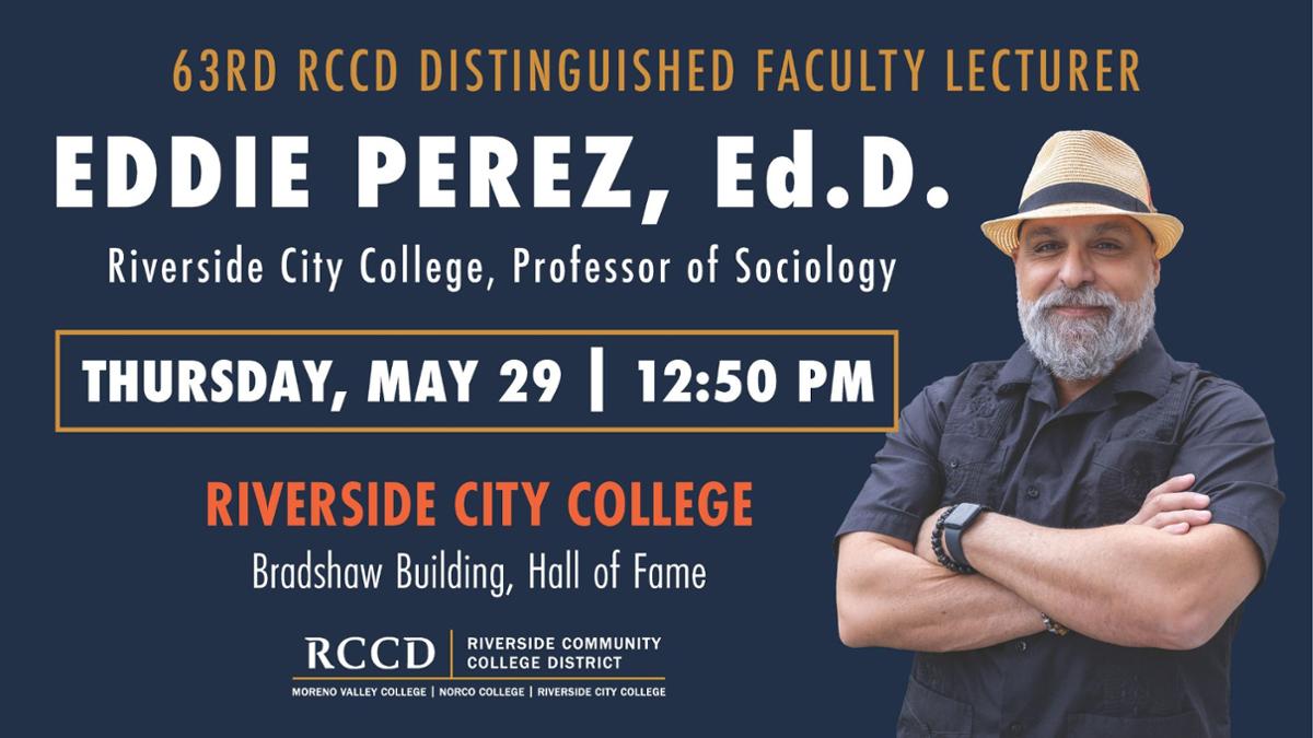 Eddiez Perez 63rd distinguished faculty lecturer