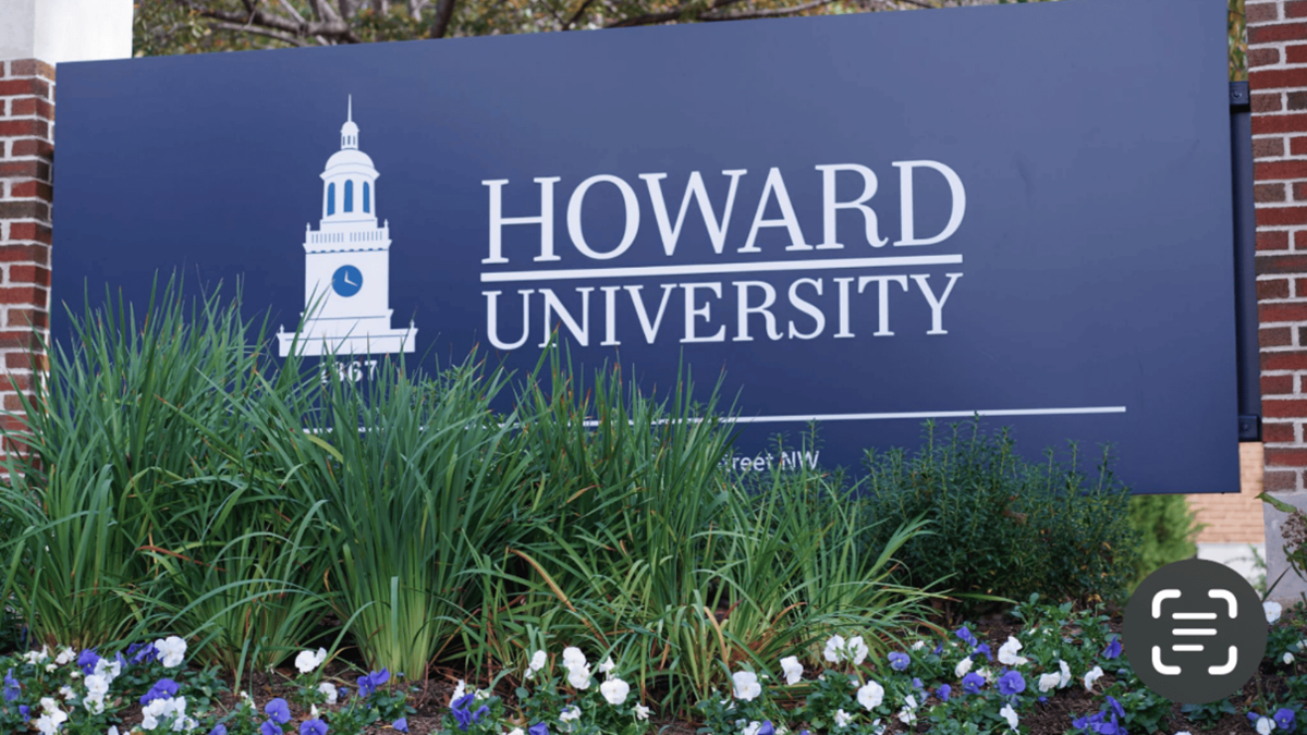 hbcu howard university sign