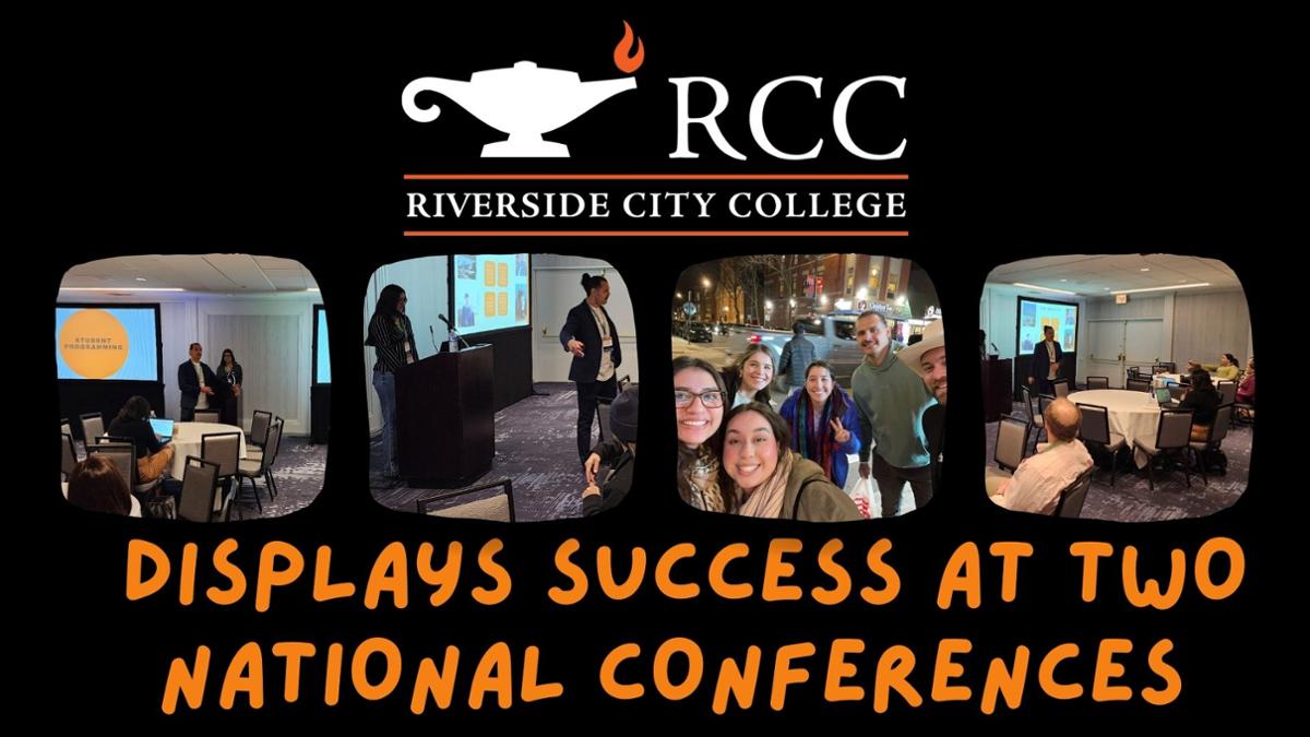 graphic displaying images from conference